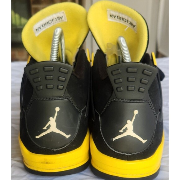 Jordan Air Jordan 4 Retro LS Thunder Black Yellow Men\'s Sneaker 308497-008 main image 15